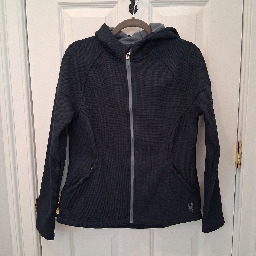 Spyder Women's Navy Full-Zip Hoodie